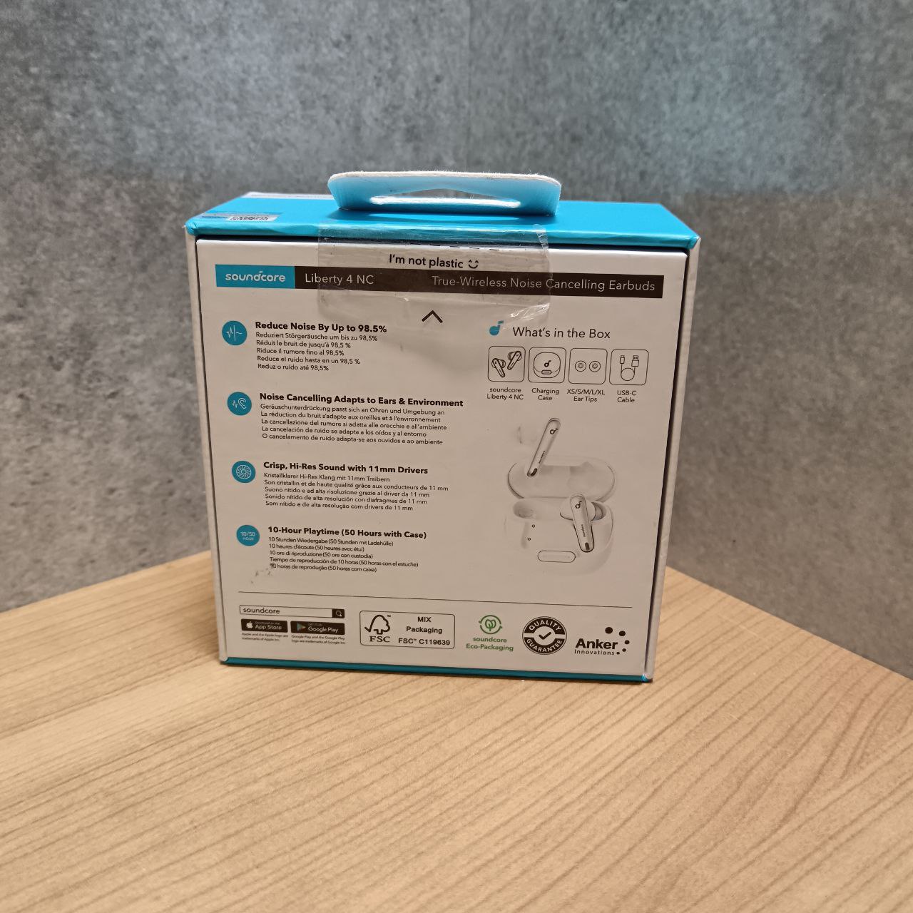 Беспроводные наушники Anker SoundCore Liberty 4 NC, белый Фото 4