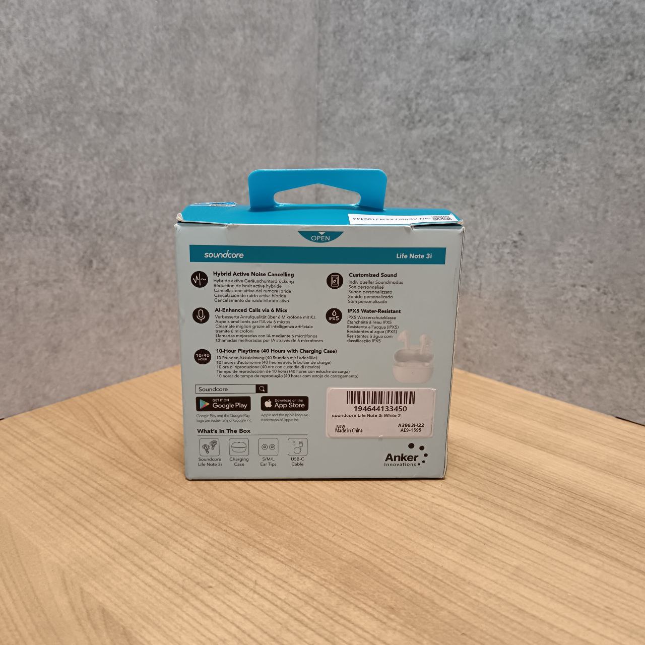 Беспроводные наушники Anker SoundCore Life Note 3i, белый Фото 3