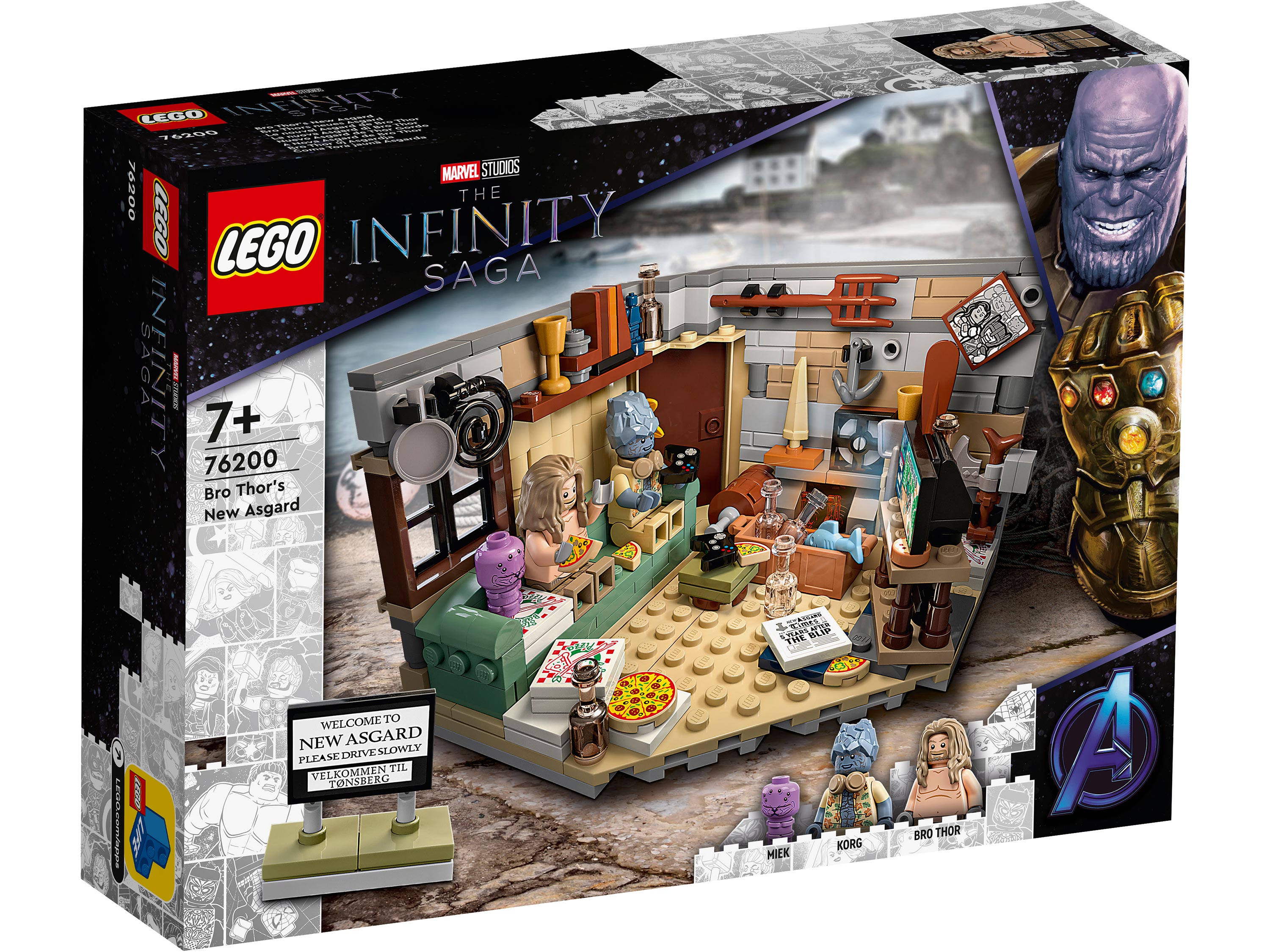 Конструктор LEGO Super Heroes 76200 Новый Асгард Бро Тора Фото 5