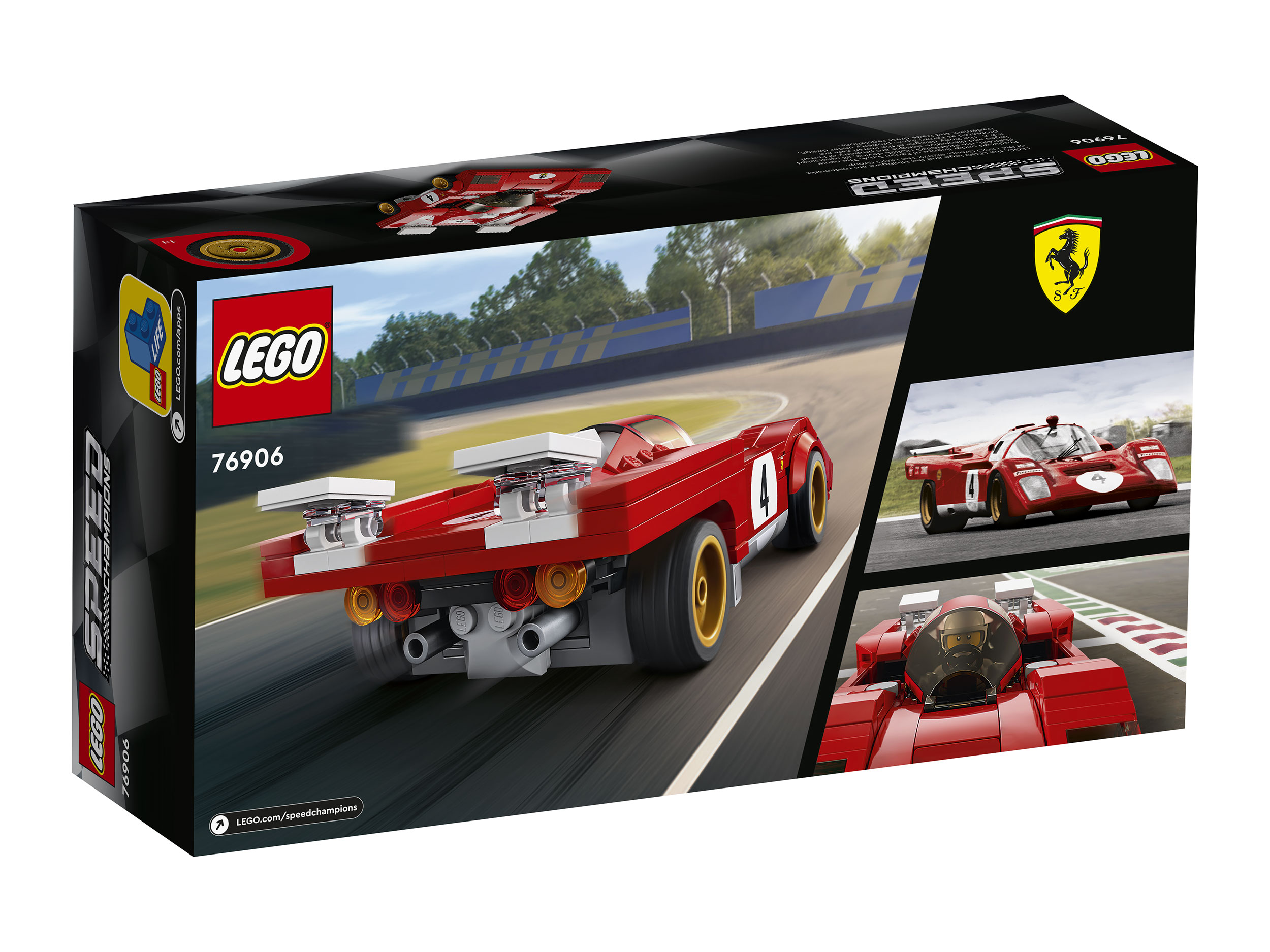 Конструктор LEGO Speed Champions 76906 1970 Ferrari 512 M Фото 2