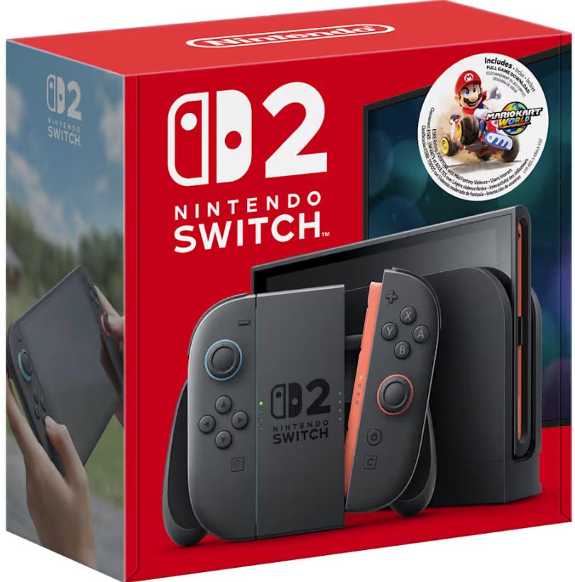 Игровая приставка Nintendo Switch 2 + Mario Kart World Фото 0