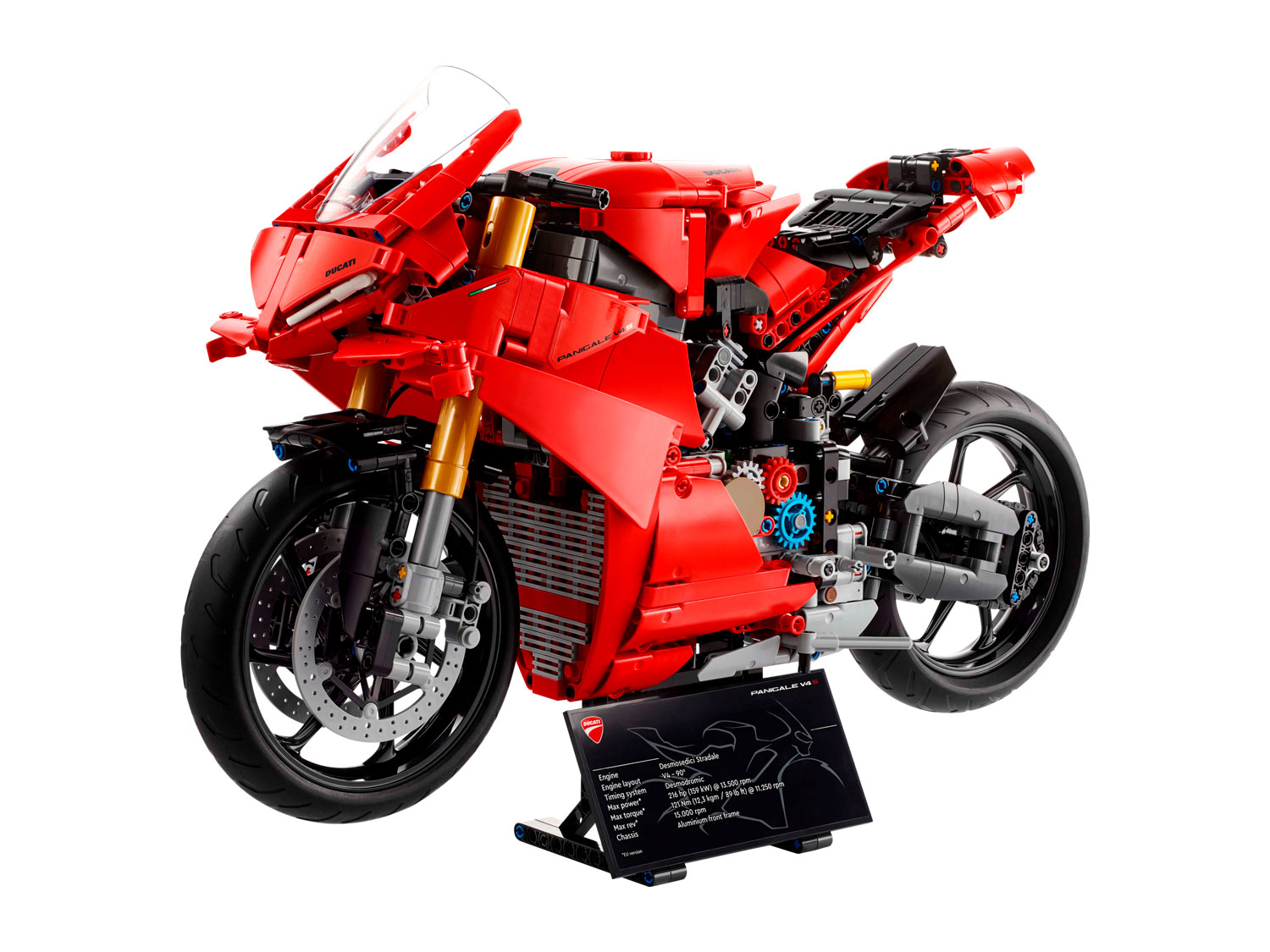Конструктор LEGO Technic 42202 Мотоцикл Ducati Panigale V4 S Фото 3