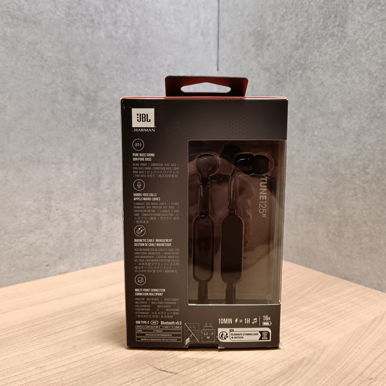 JBL TUNE 125BT, черный Фото 3