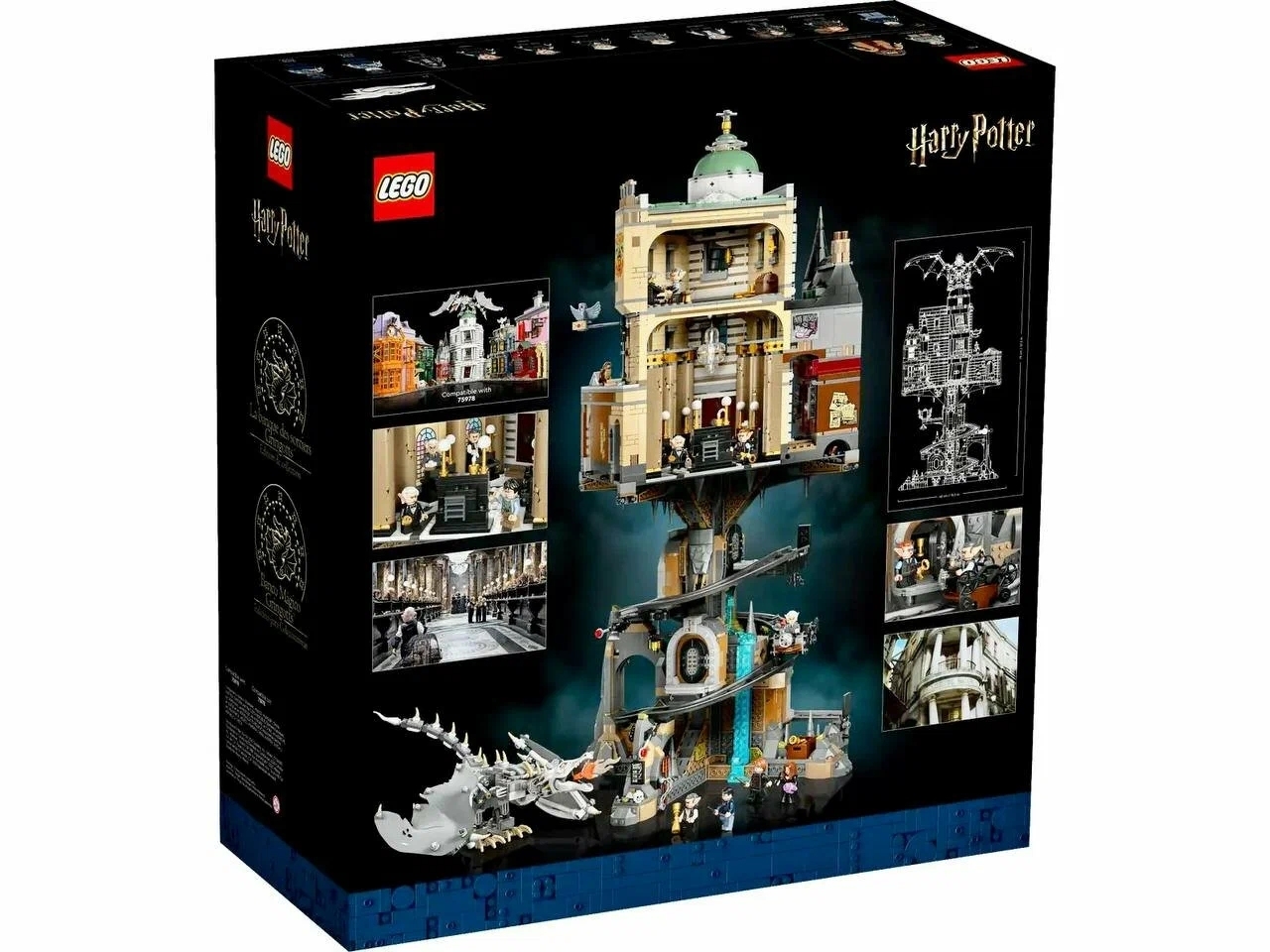 Конструктор LEGO 76417 Волшебный банк Гринготтса Фото 0