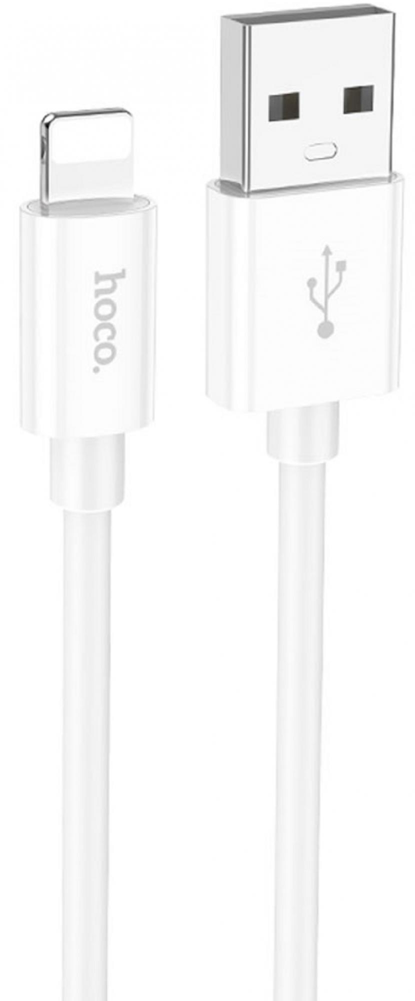 Кабель Hoco X87 USB - MicroUSB, 1 м 2.4 A, белый Фото 0