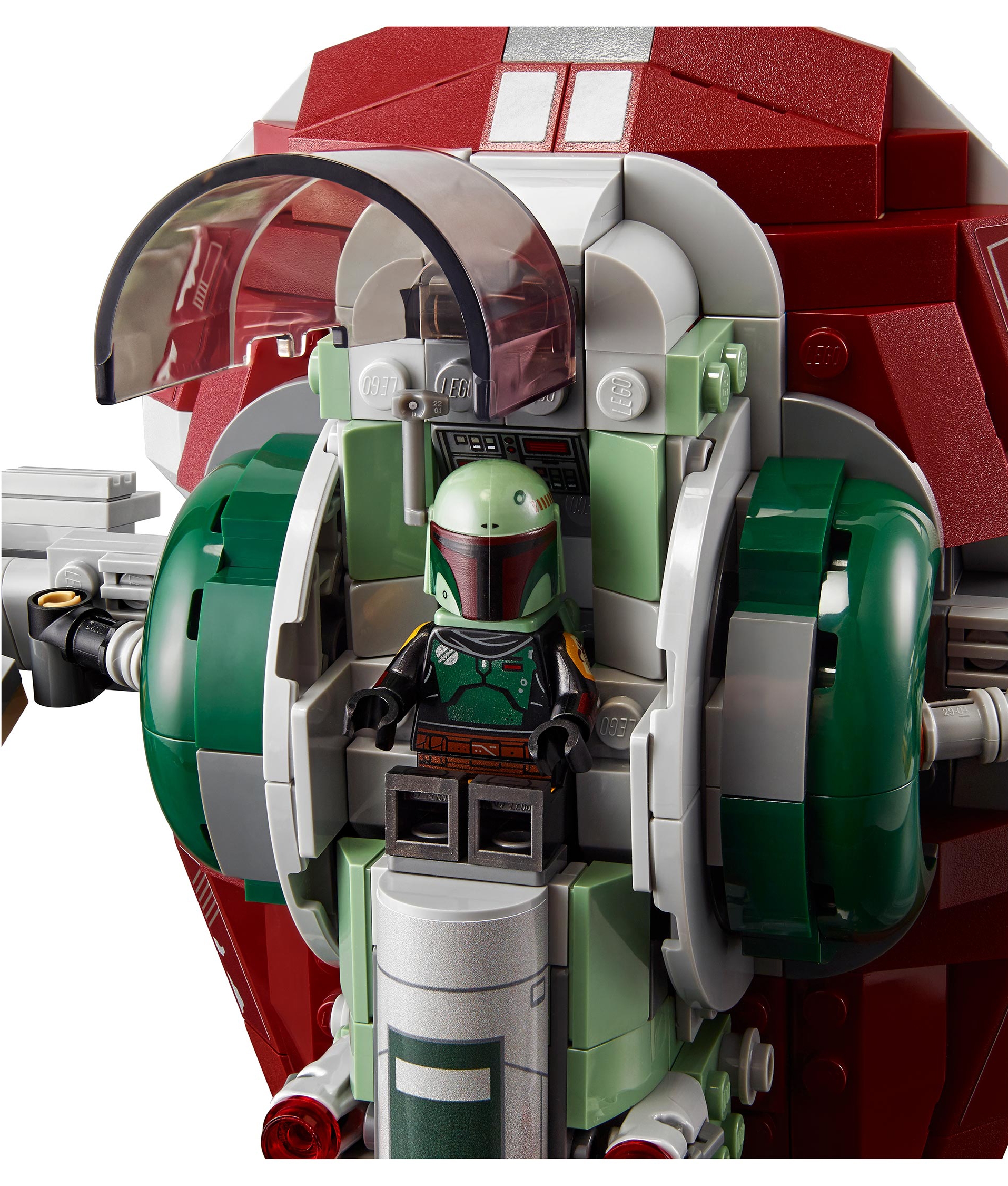 Конструктор LEGO 75312 Star Wars Звездолет Бобы Фетта Фото 5