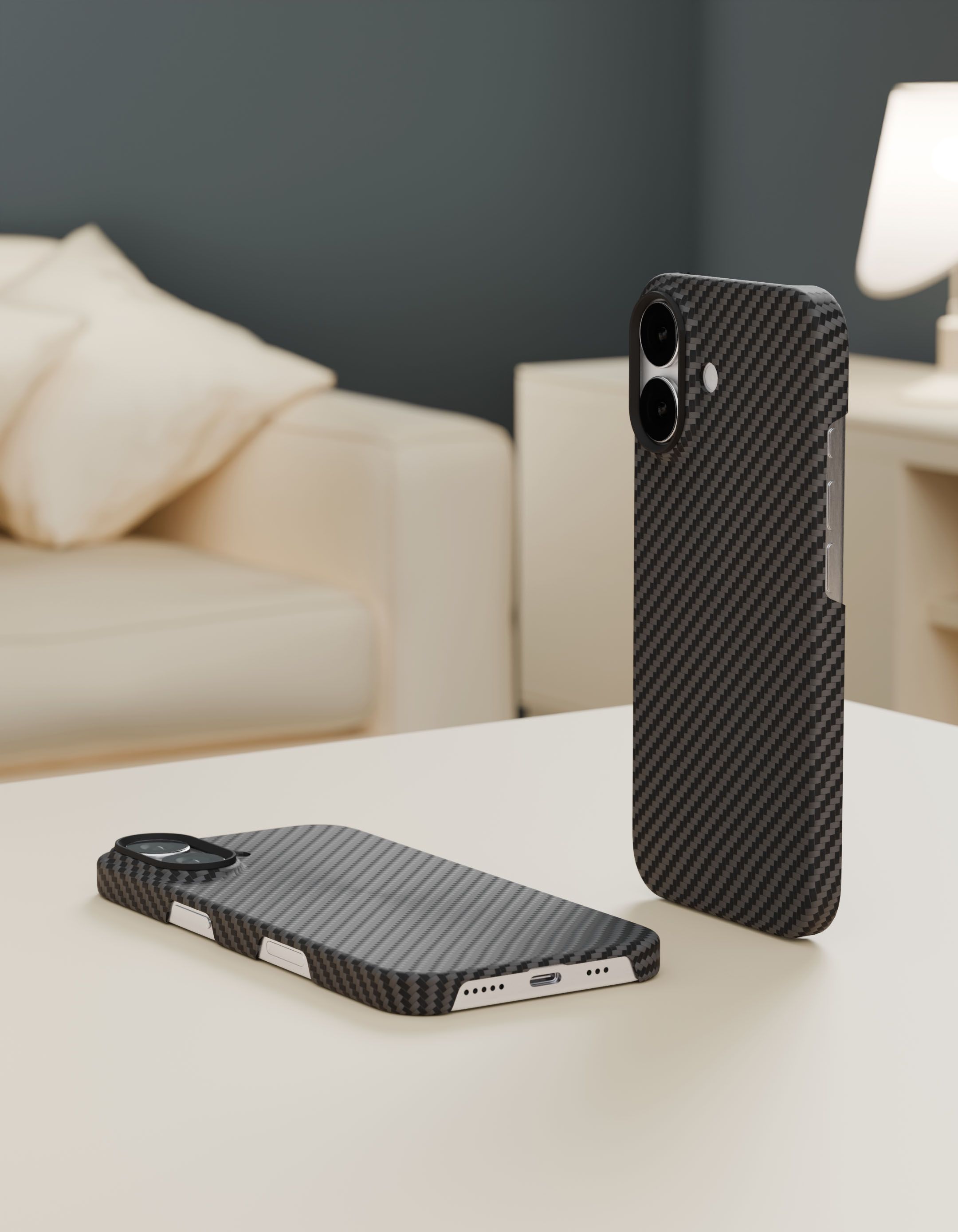 Чехол VLP Kevlar Case с MagSafe для iPhone 17, черный (1058067) Фото 4