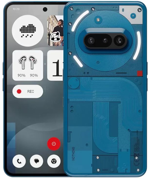 Смартфон Nothing Phone (3a) 12/256Гб, синий Фото 0