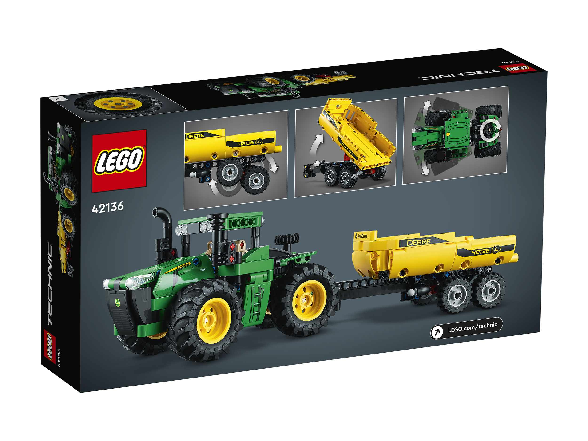 Конструктор LEGO Technic 42136 John Deere 9620R 4WD Tractor Фото 6