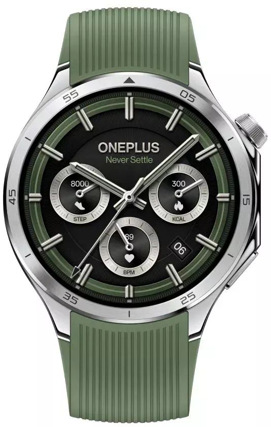 Смарт-часы OnePlus Watch 3, зеленый (Emerland Titanium) OPWWE251 Фото 0