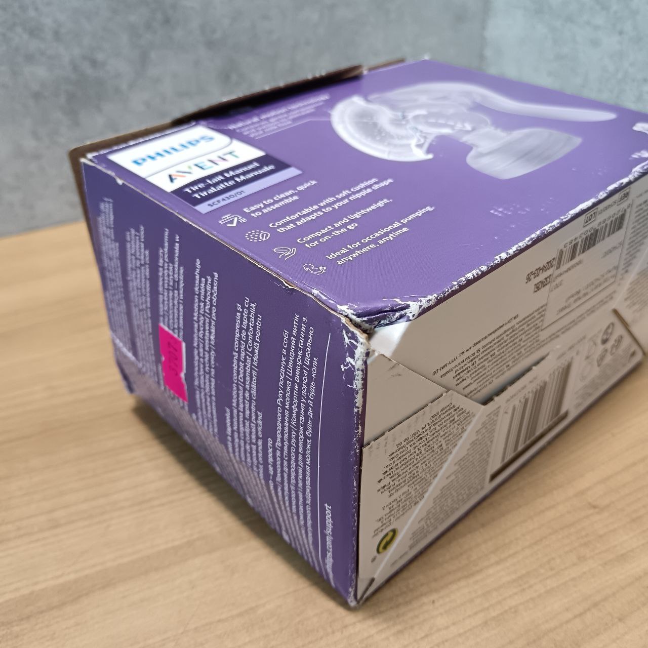 Молокоотсос Philips Avent Manual Breast Pump SCF430/01 Фото 4