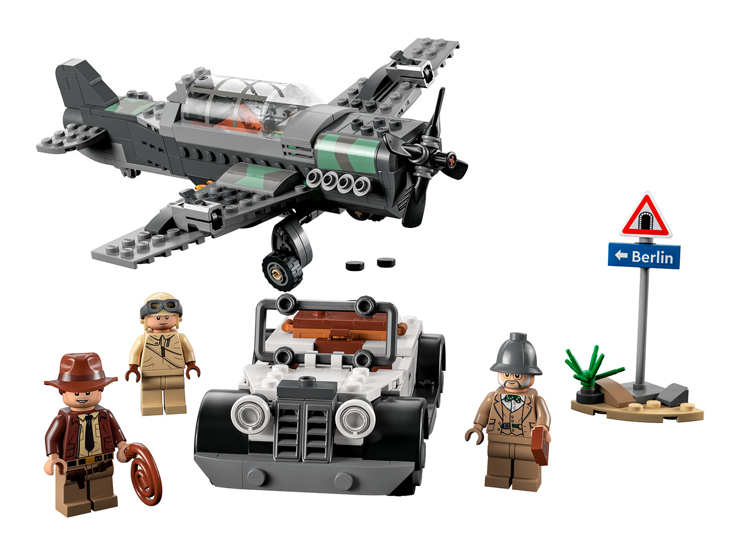 Конструктор LEGO Indiana Jones 77012 Погоня за истребителем Фото 1