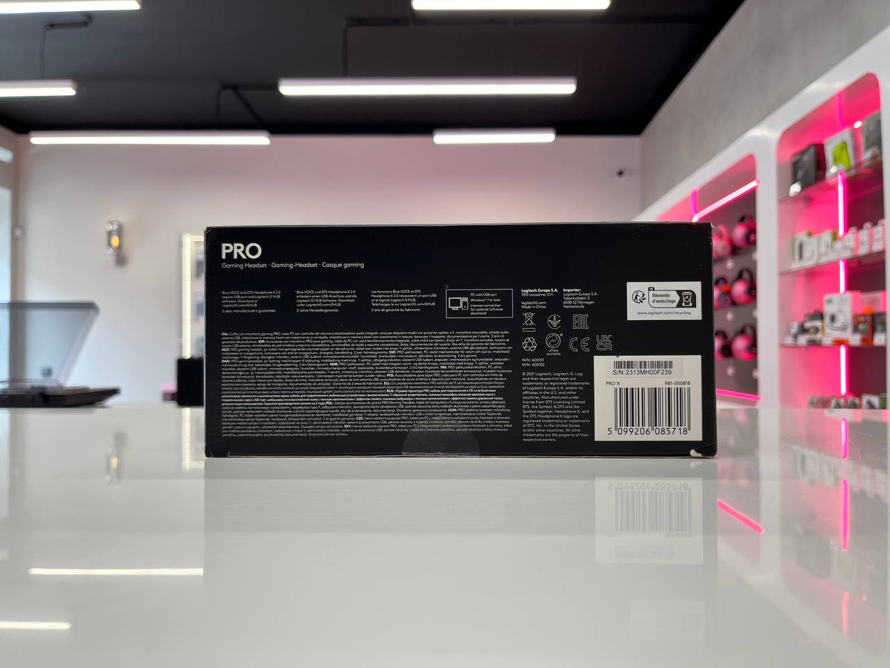 Гарнитура Logitech G PRO X, черный Фото 9