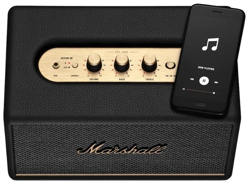Портативная акустика Marshall Acton III, черный Фото 1