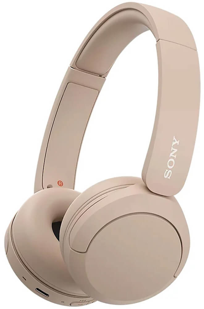 Беспроводные наушники Sony WH-CH520, Cream Фото 0