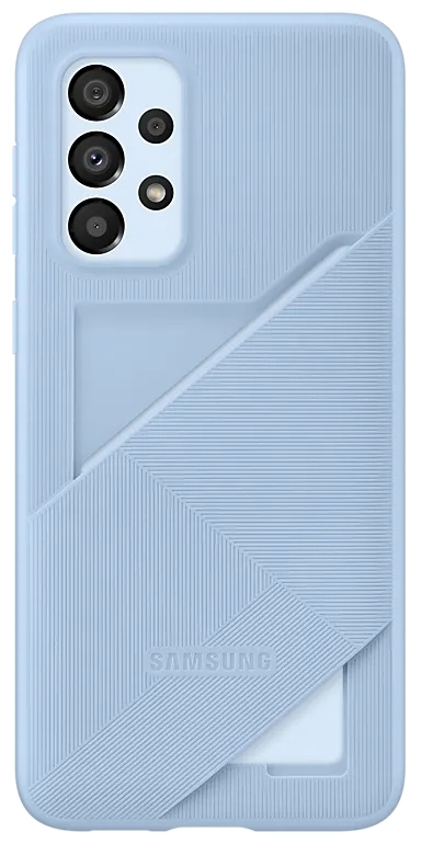 Чехол Samsung Galaxy A33 5G Card Slot Cover ( EF-OA336TLEGRU), голубой Фото 0