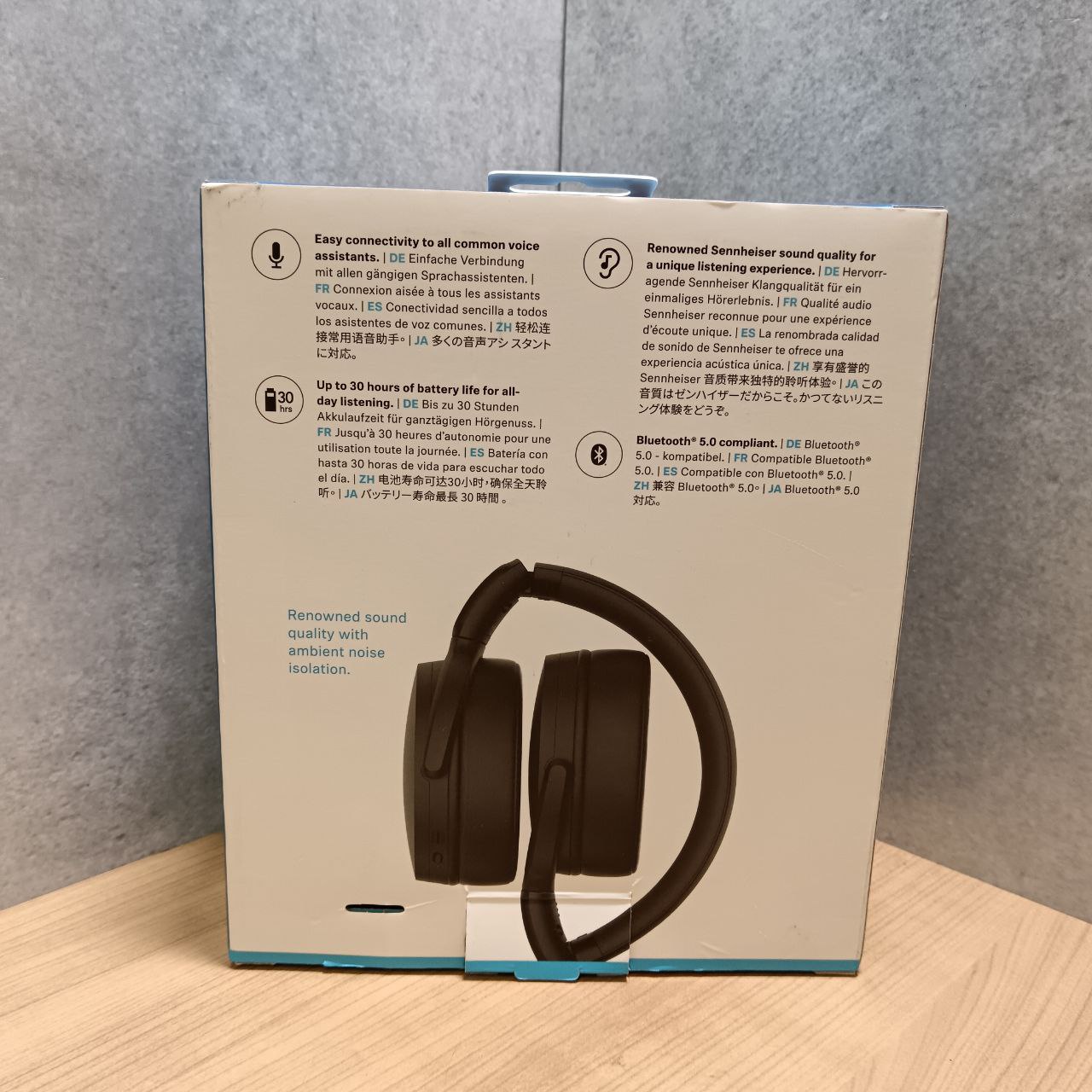 Беспроводные наушники Sennheiser HD 350BT, черный Фото 3