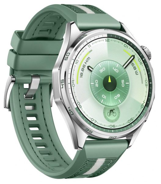 Смарт-часы Huawei Watch GT 6 46 мм, зеленый (55020FWD) Фото 2
