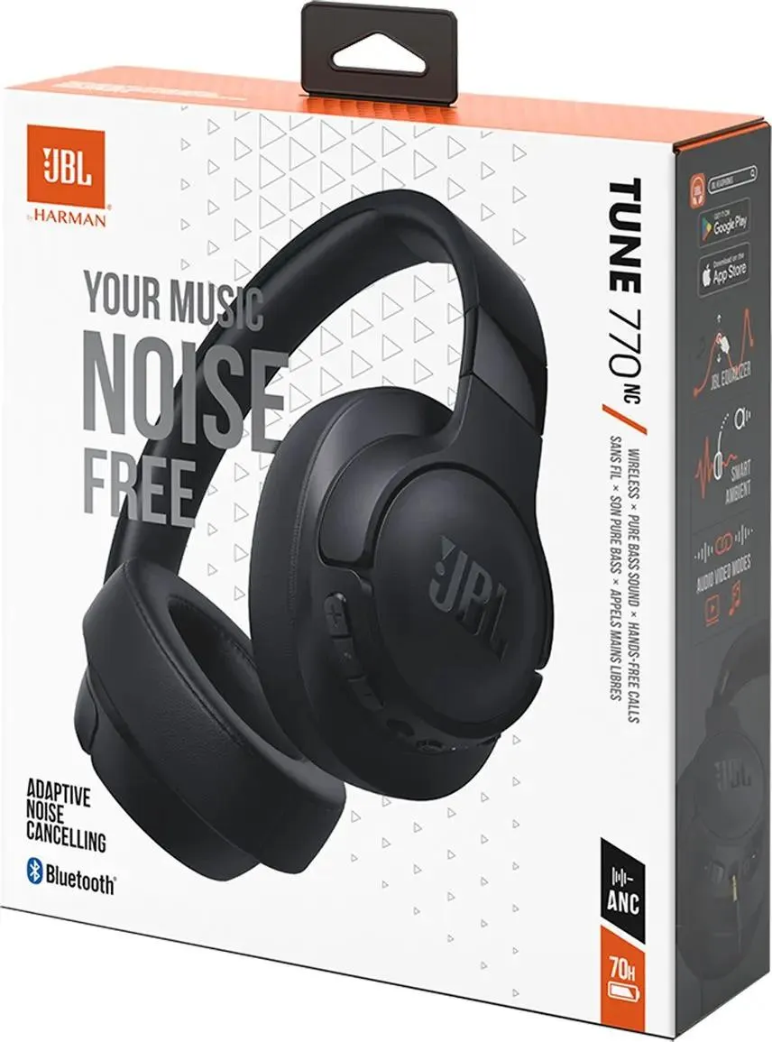 Беспроводные наушники JBL Tune 770NC, черный Фото 10