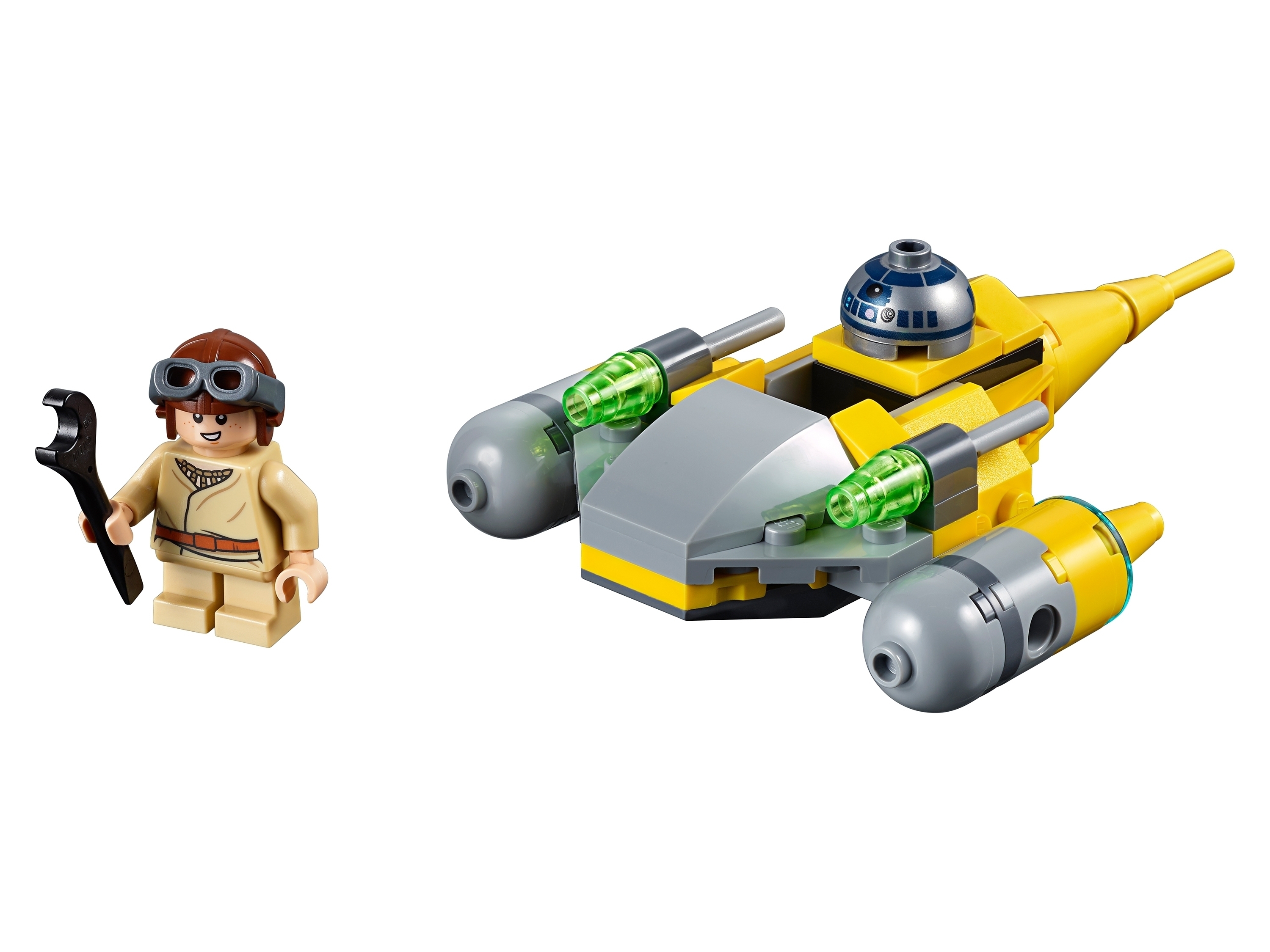 Конструктор LEGO Star Wars 75223 Микрофайтеры: Истребитель с планеты Набу Фото 4