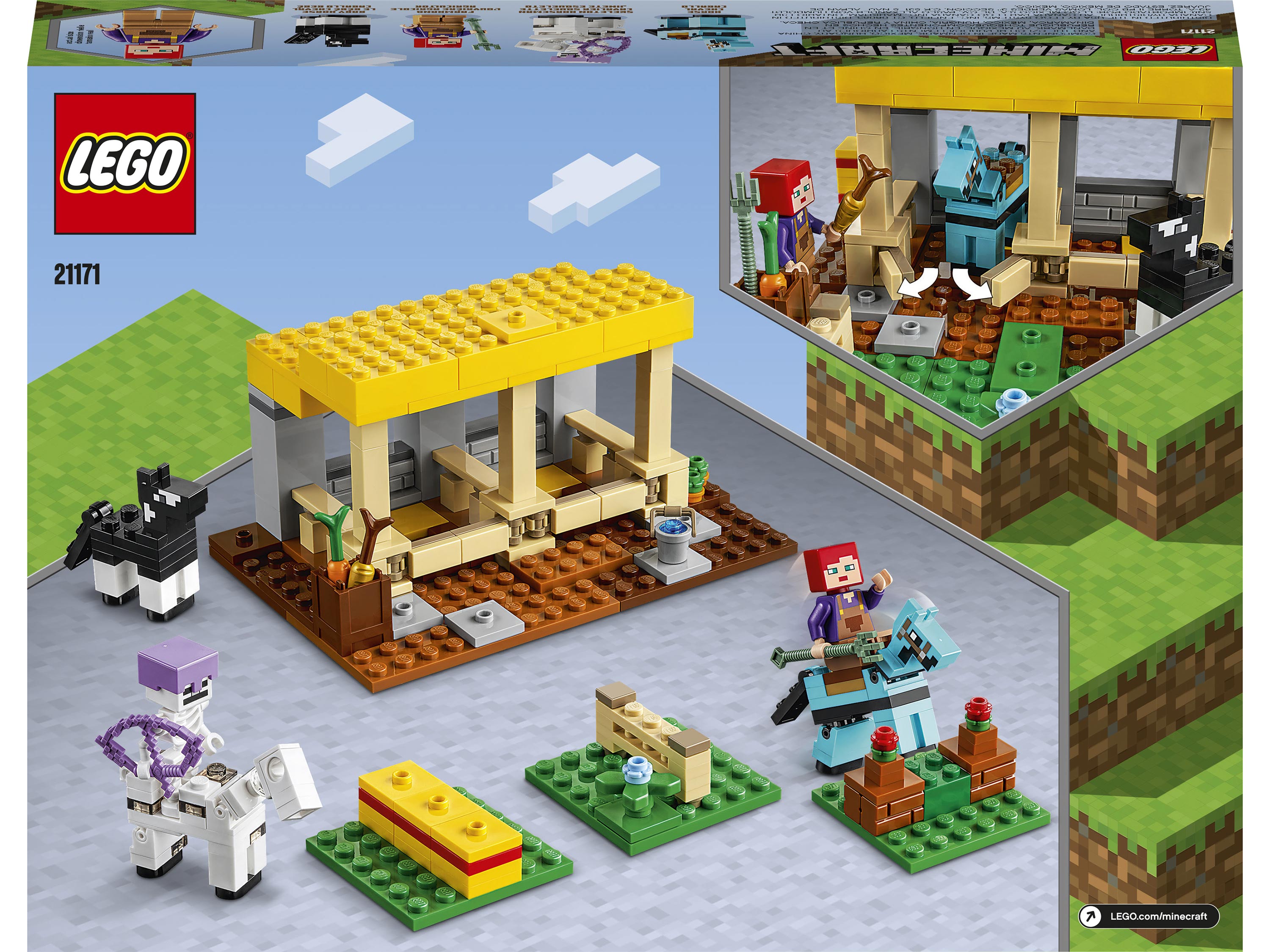 Конструктор LEGO Minecraft 21171 Конюшня Фото 7
