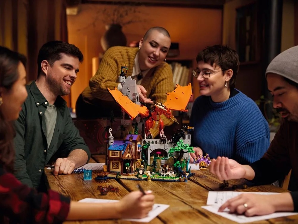 Лего 21348 Подземелья и драконы: Сказка Красного Дракона Идеи Фото 2