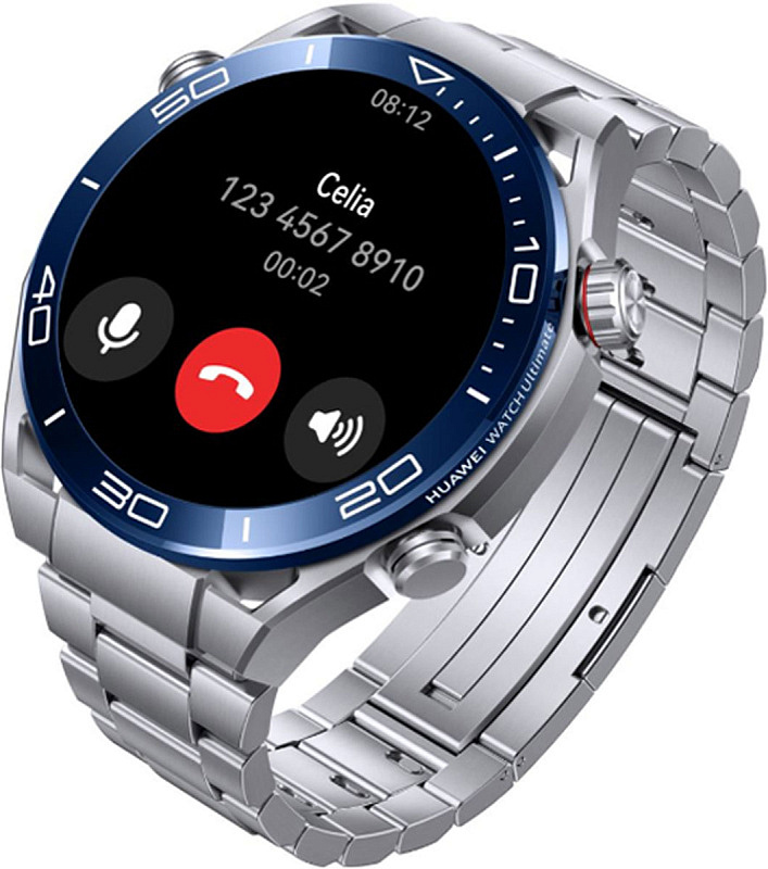 Смарт-часы HUAWEI WATCH Ultimate Titanium 55020AGQ серебристый / серебристый Фото 1