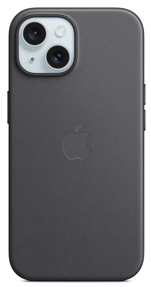 Чехол iPhone 15 Pro Max FineWoven Case с MagSafe, Black (MT4V3) Фото 0