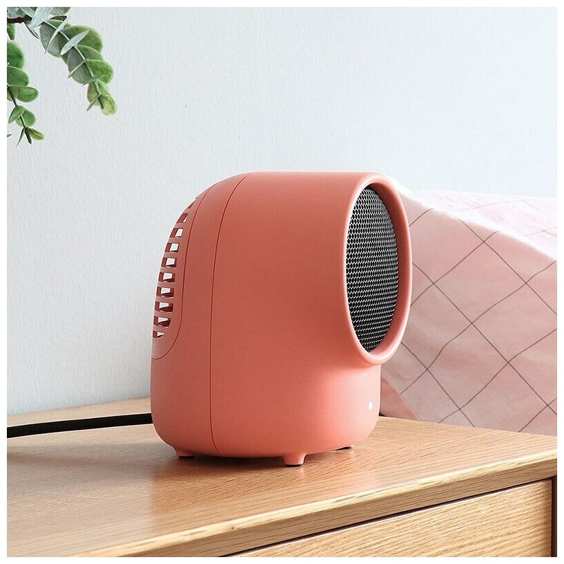 Тепловентилятор (обогреватель) Xiaomi Sothing Mini Warmbaby Heater, Pink Фото 1