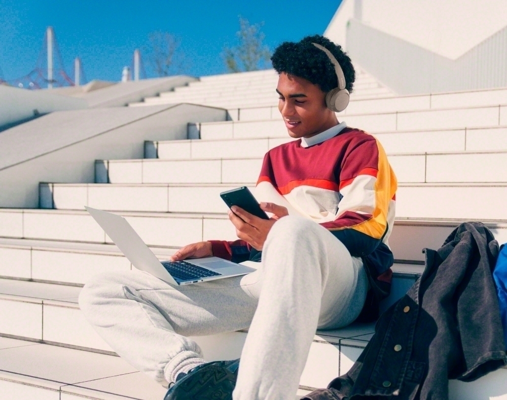 Беспроводные наушники Sony WH-CH520, Cream Фото 8