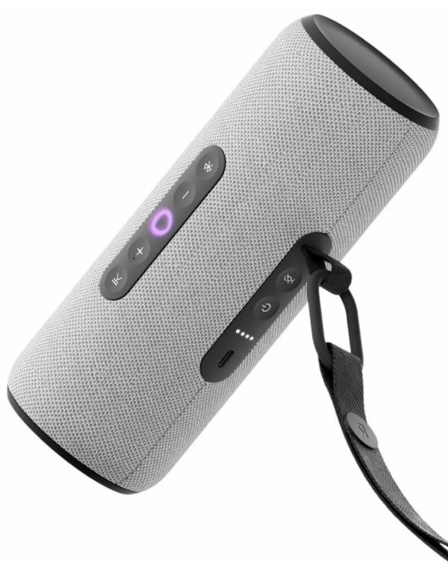 Умная портативная колонка Яндекс Станция Стрит с Алисой, серый Фото 0