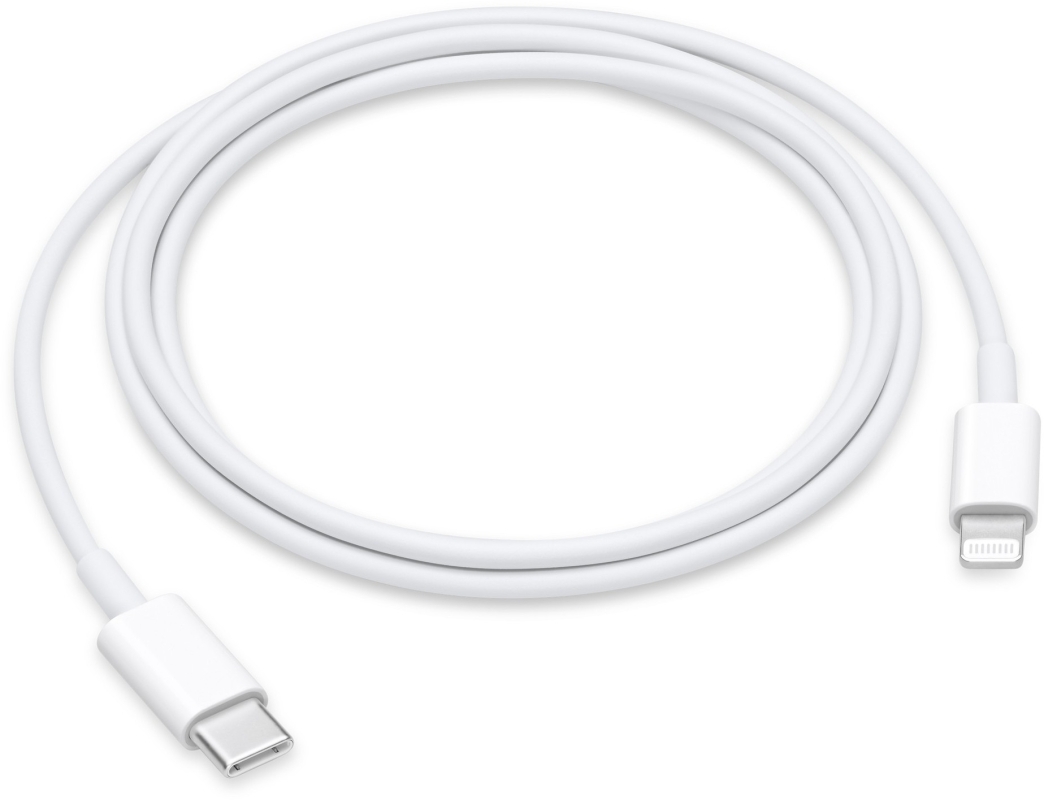 Кабель Apple USB-С/Lightning, 1 м, белый (MUQ93) Фото 0