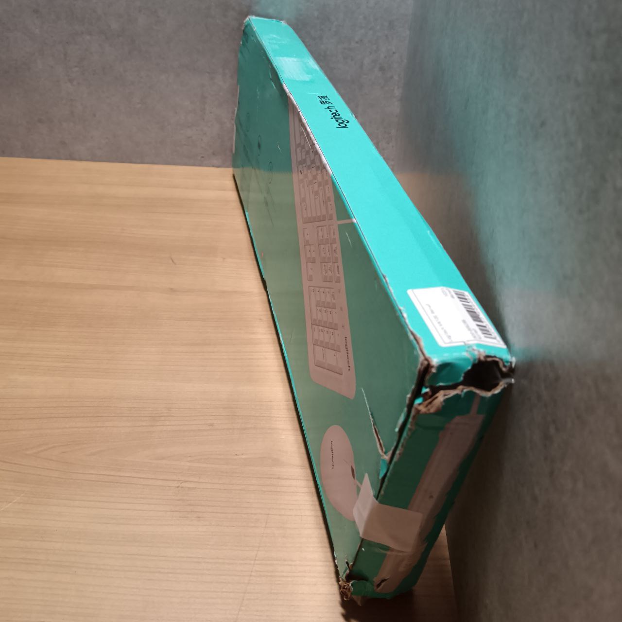 Клавиатура и мышь Logitech MK120, белый Фото 2