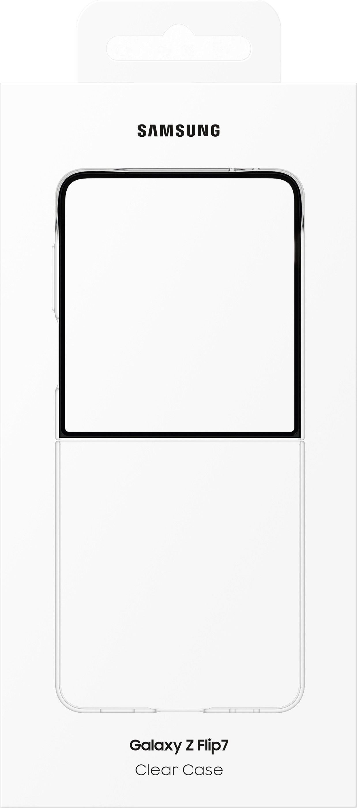Чехол Samsung Clear Case для Galaxy Z Flip7, прозрачный (EF-AF766CTEGRU) Фото 5