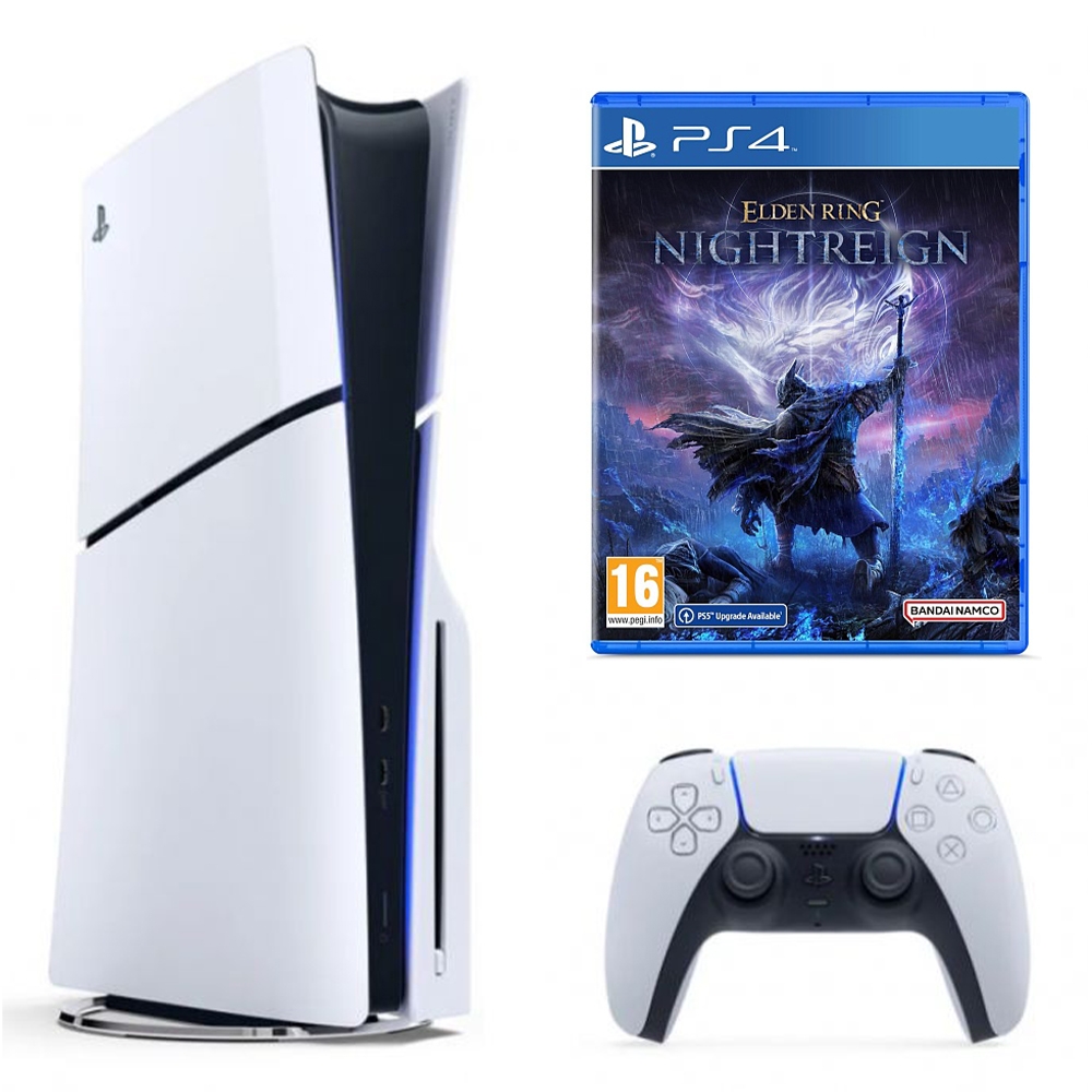 Игровая приставка Sony PlayStation 5 Slim + игра Elden Ring Nightreign Фото 0