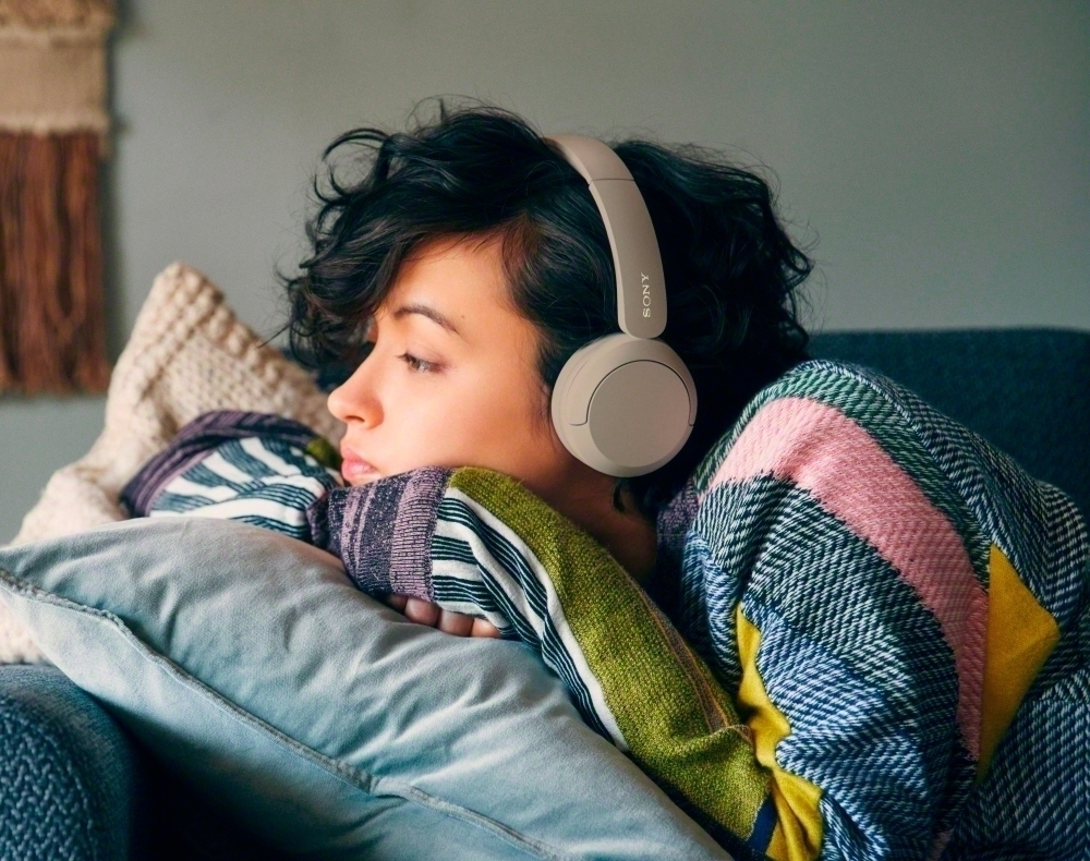 Беспроводные наушники Sony WH-CH520, Cream Фото 5