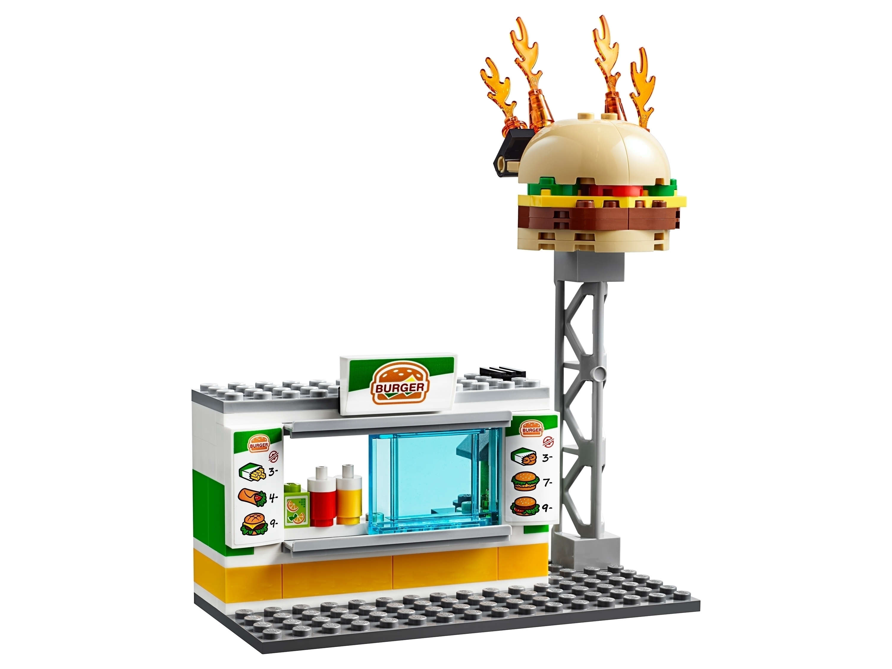 Конструктор LEGO City 60214 Пожар в бургер-кафе Фото 7