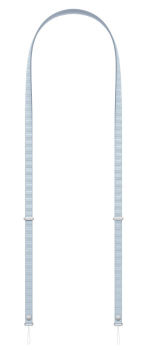 Ремешок через плечо Apple Crossbody Strap, голубой (Light Blue) MGGH4FE/A Фото 0