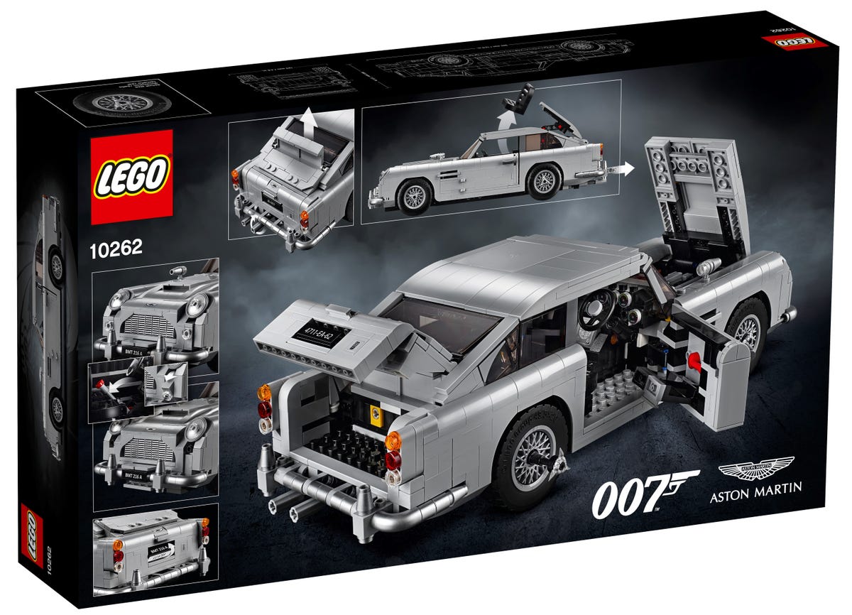 Конструктор LEGO Creator 10262 Джеймс Бонд: Aston Martin DB5 Фото 5