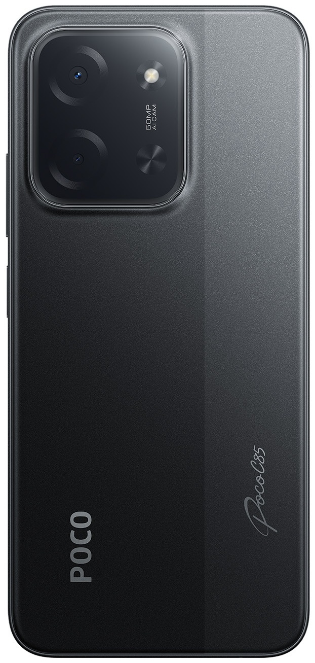 Смартфон Poco C85 6/128 Гб, черный Фото 8