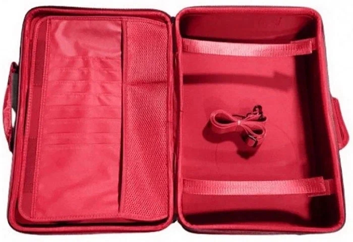 Сумка для консоли и геймпадов Playstation 5 Dead Skull Красная Фото 1