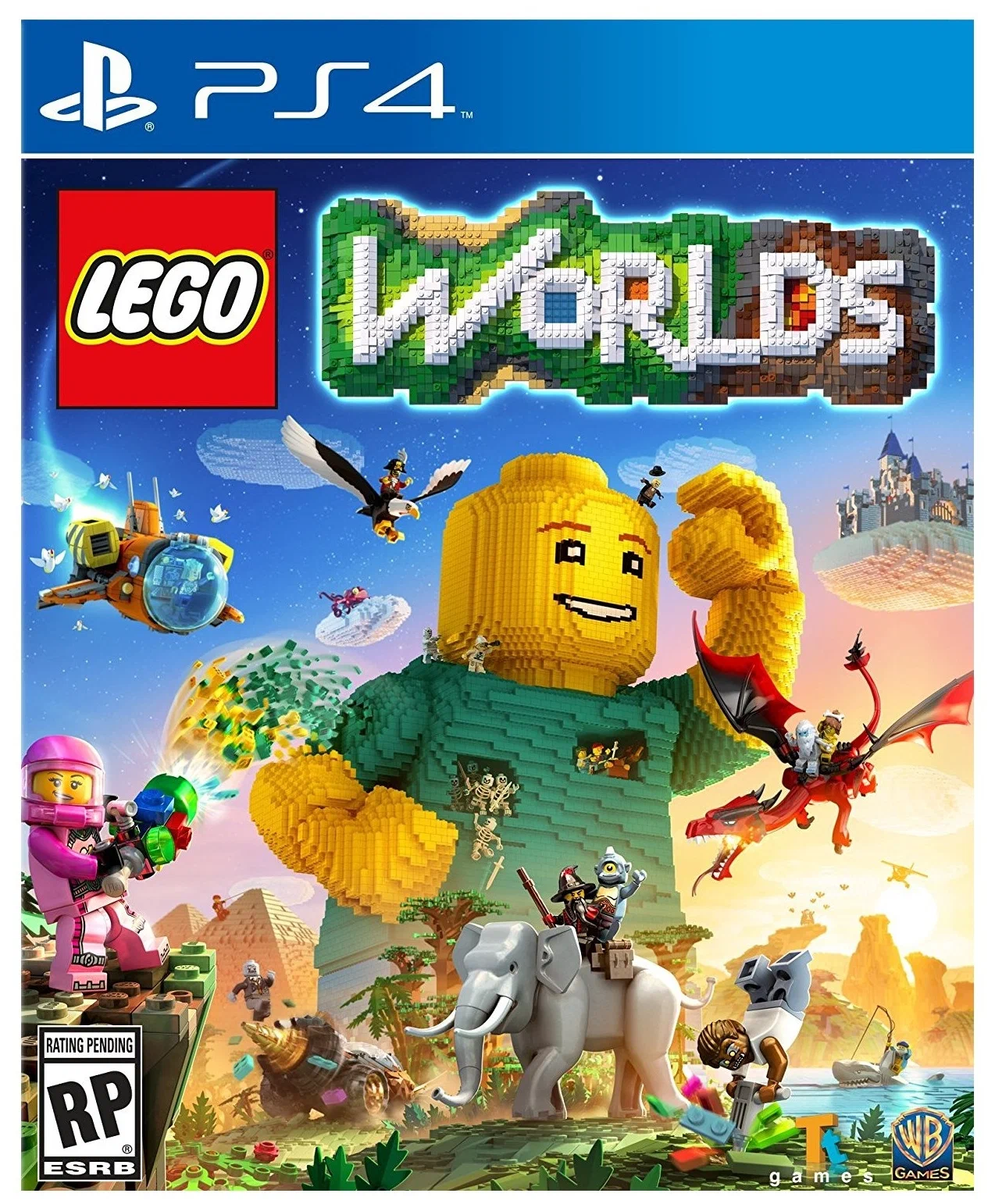 Игра LEGO Worlds для PS4 Фото 0