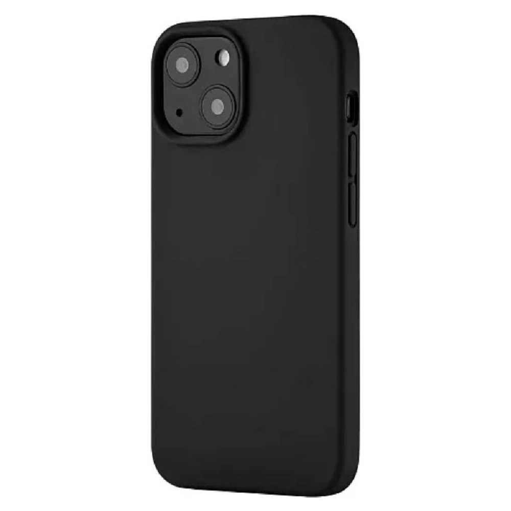 Чехол силиконовый uBear Touch Case iPhone 13, черный Фото 1