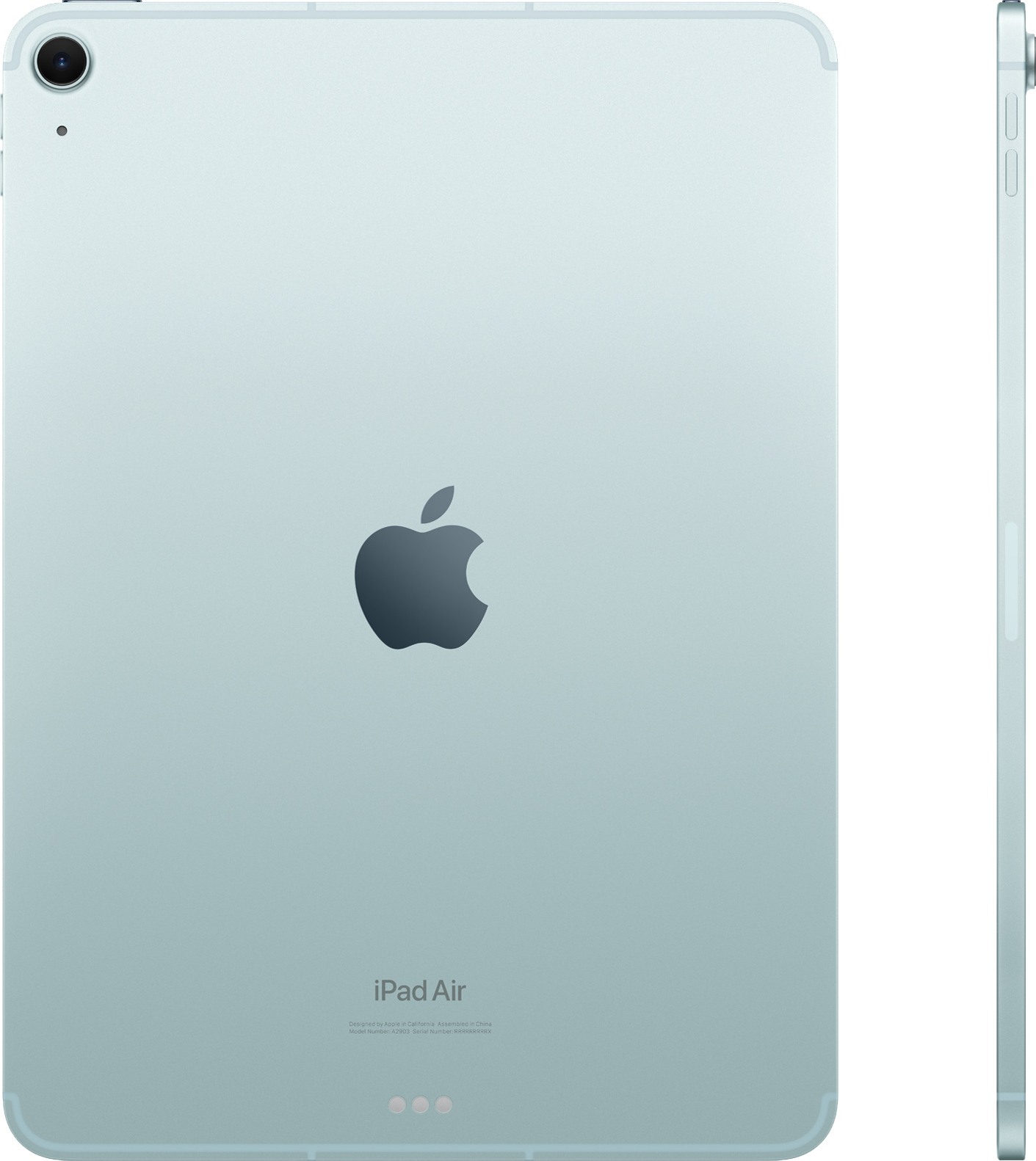 Планшет Apple iPad Air 11 (2024) 256Гб Wi-Fi + Cellular, голубой Фото 1