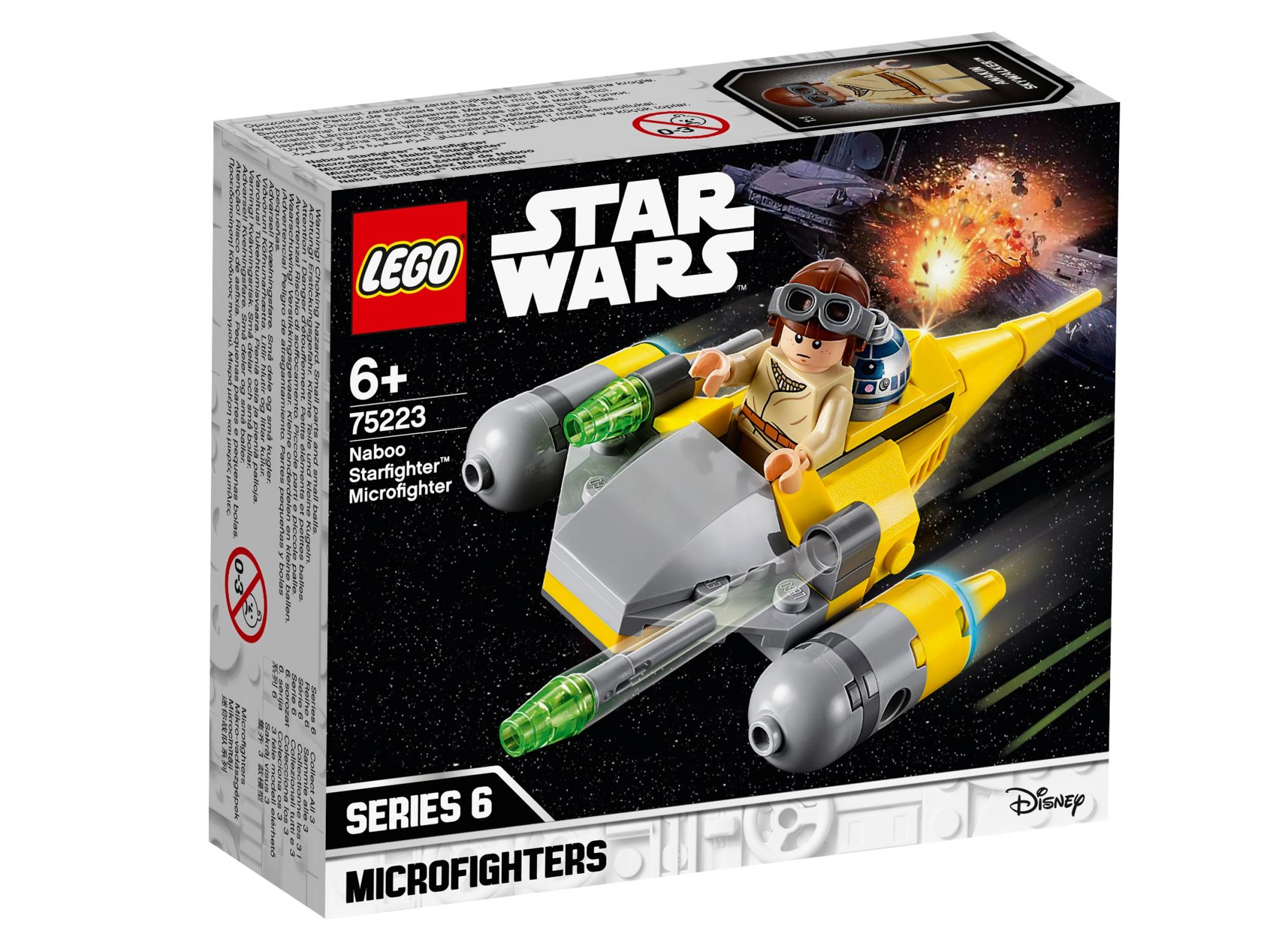 Конструктор LEGO Star Wars 75223 Микрофайтеры: Истребитель с планеты Набу Фото 0