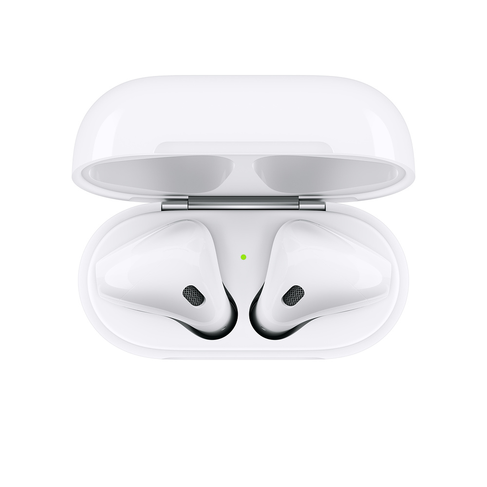 Беспроводные наушники Apple AirPods 2 (с зарядным футляром) MV7N2 Фото 3