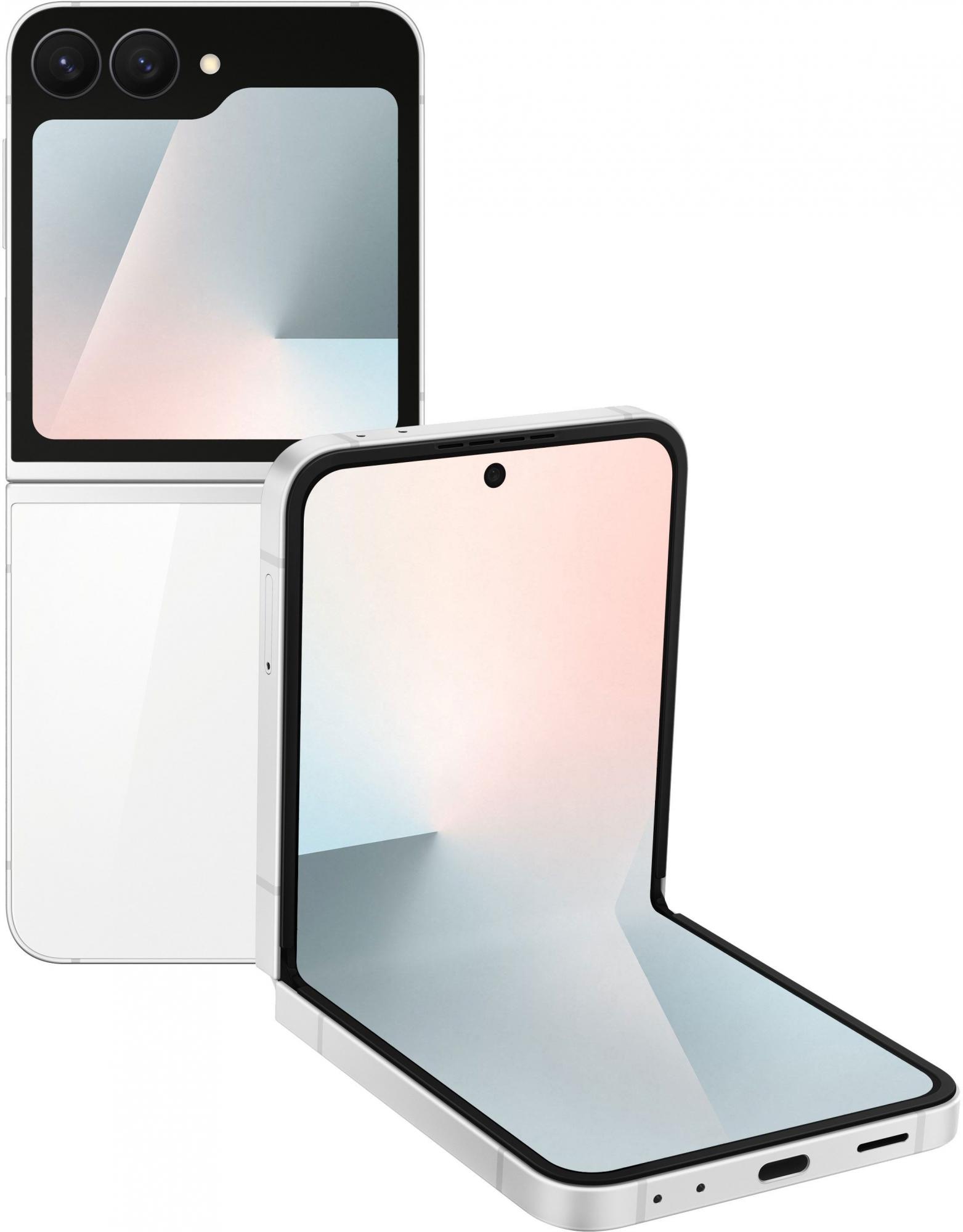 Смартфон Samsung Galaxy Z Flip7 FE 8/128 ГБ, белый Фото 0