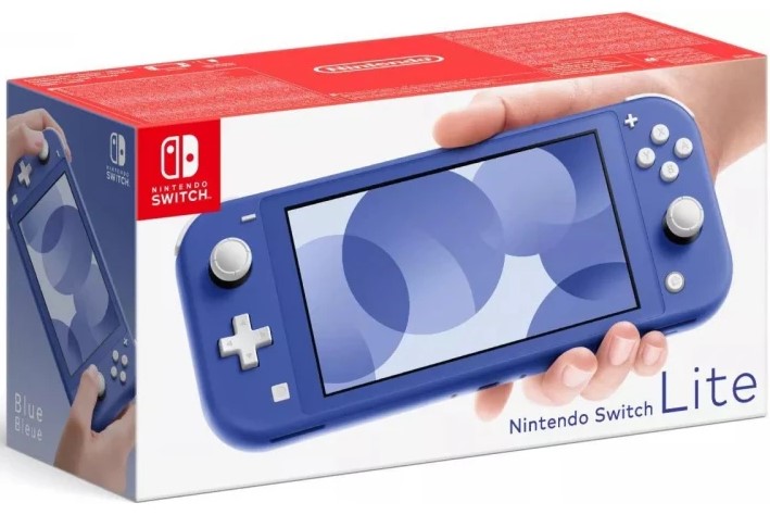 Игровая приставка Nintendo Switch Lite 32 ГБ, синий Фото 1