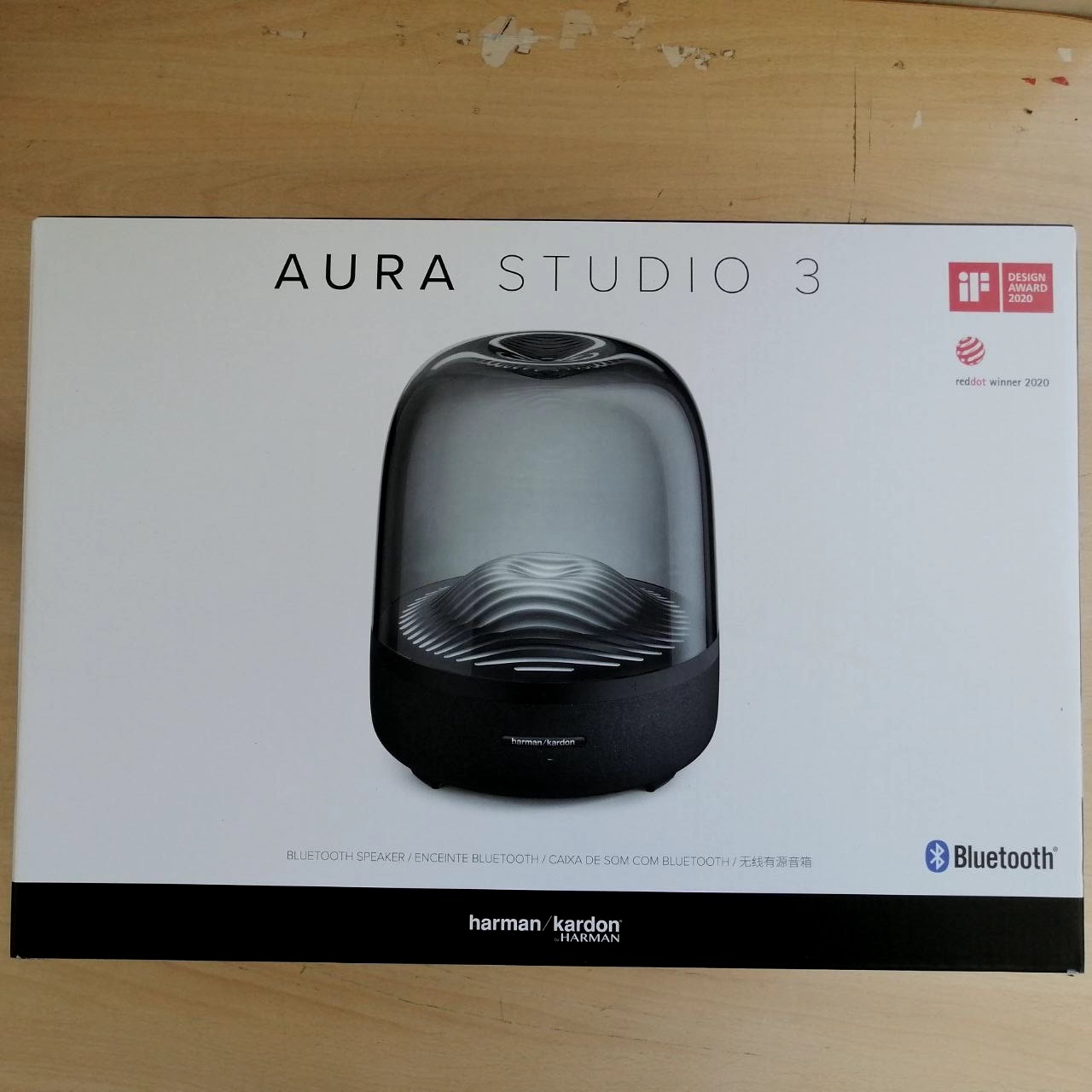 Портативная акустика Harman Kardon Aura Studio 3, черный Фото 1