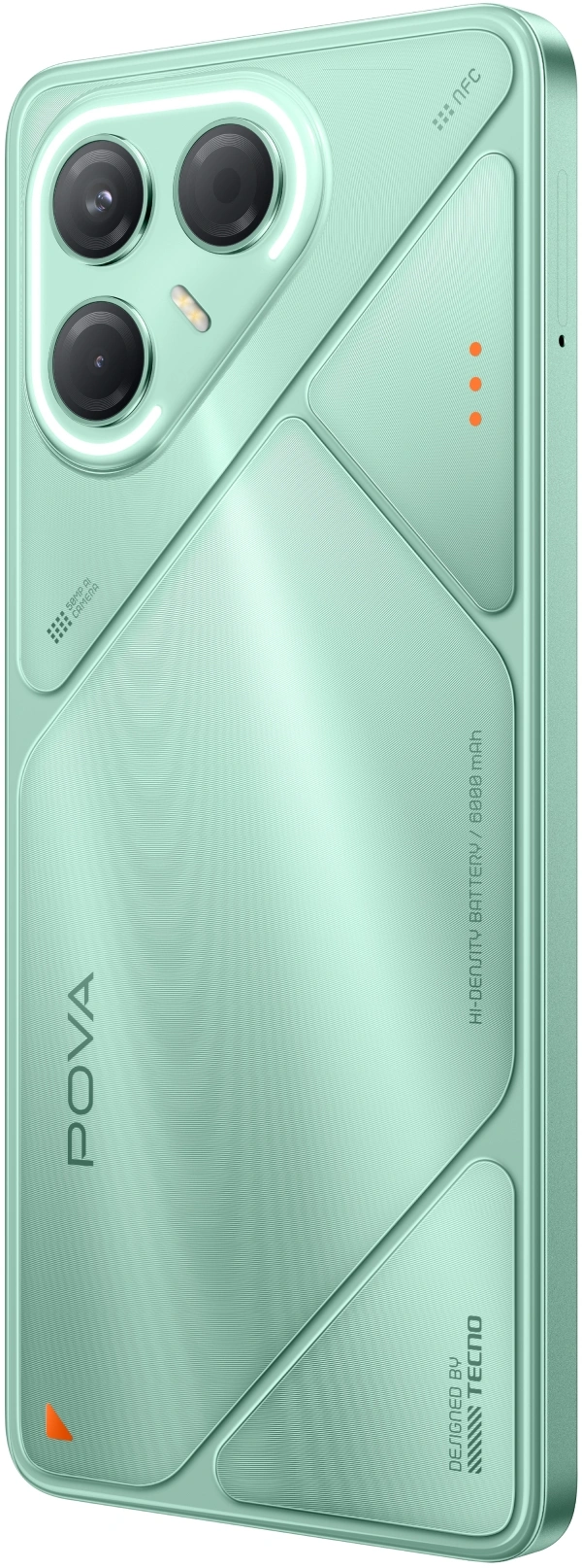 Смартфон TECNO Pova 7 5G 8/256 ГБ, зеленый Фото 3